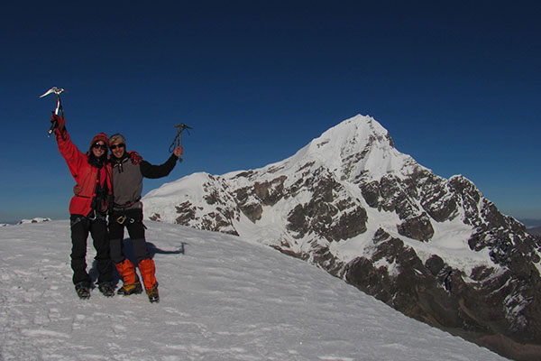 Summit Jampa mountain