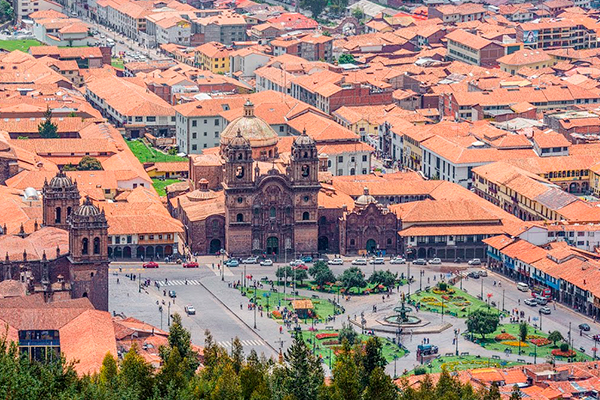Cusco city, inca culture Peru