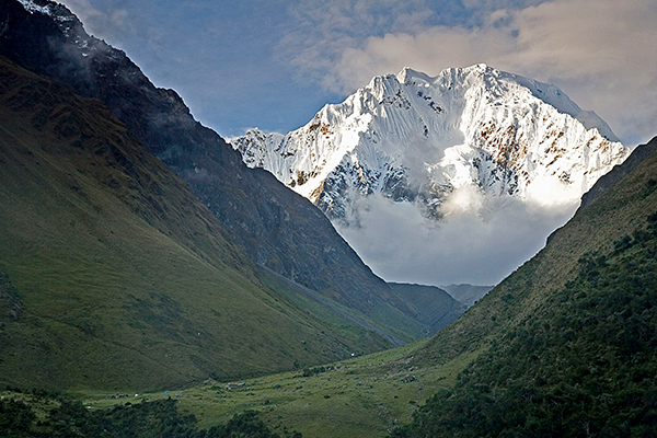 Salkantay mountain peak