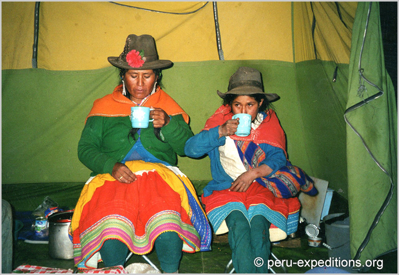 Andean woman in Peru